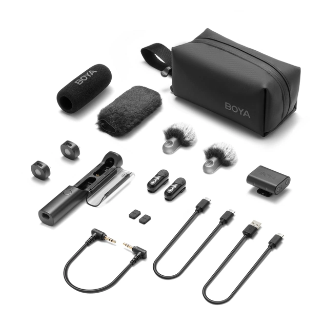 Мікрофон Boya Magic-02 Type-C/Lightning Black (Magic-02) - picture 2