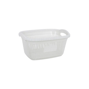 Кошик для білизни Violet House 1003 Віолетта White 28 л (1003 Виолетта W б/кр. 28 л) изображение 1