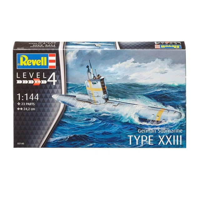 Збірна модель Revell Підводний човен German Submarine Type XXIII 1:144 (5140) - изображение 1
