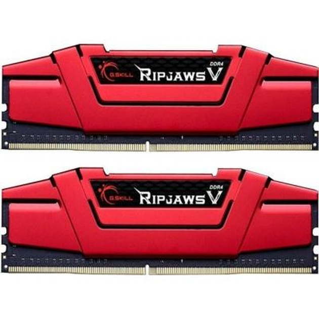 Модуль пам'яті для комп'ютера DDR4 8GB (2x4GB) 3000 MHz Ripjaws V G.Skill (F4-3000C15D-8GVR) - зображення 1