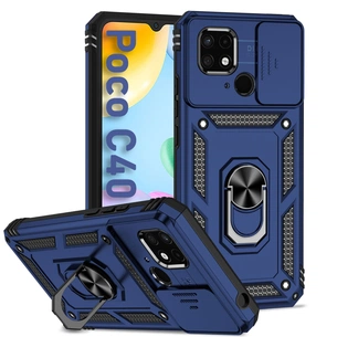 Чохол до мобільного телефона BeCover Military Poco C40 Blue (708203) зображення 1