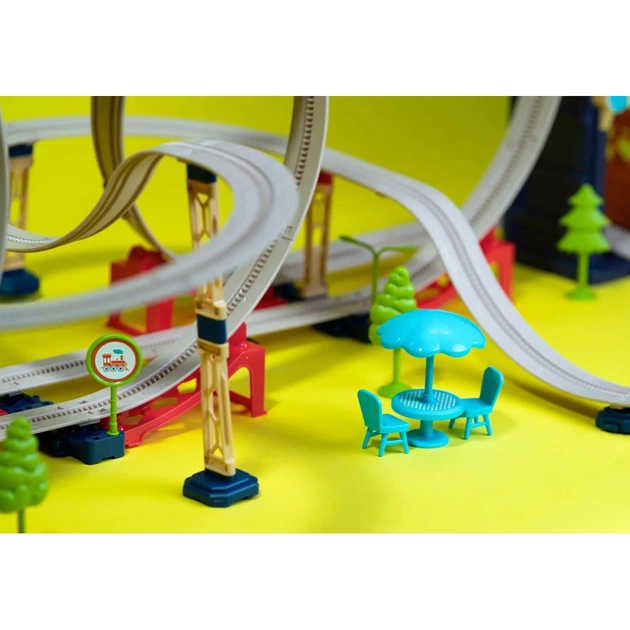 Железная дорога Otamanko Храбрый паровозик трюковая железная дорога 137 деталей (89960) - изображение 5