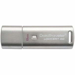 USB флеш накопичувач Kingston 8Gb DataTraveler Locker+ G2 (DTLPG2/8GB) зображення 1