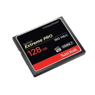 Карта пам'яті SanDisk 128Gb Compact Flash eXtreme Pro (SDCFXPS-128G-X46) зображення 1