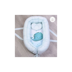 Кокон для новонароджених Верес Menthol whale (450.120) изображение 1