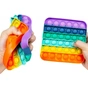 Антистрес Sibelly антистрес Pop It Rainbow Square (SB-PPIT-RNB-SQ) - зменшене зображення 4