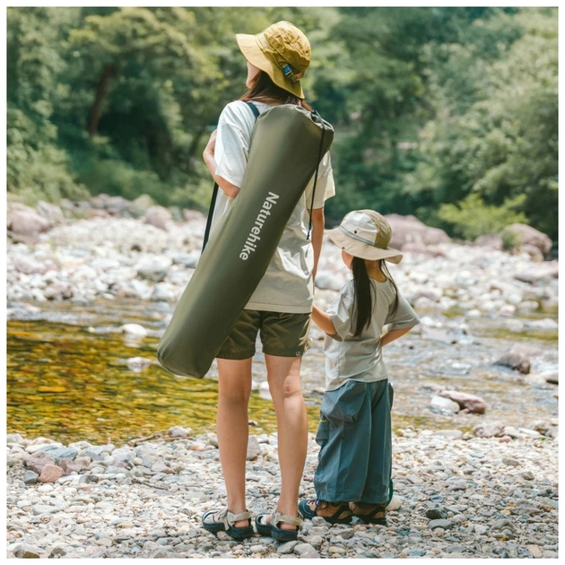 Крісло складане Naturehike CNK2550JJ023 Nightfall T05, сталь, хакі (6977465865700) - picture 12