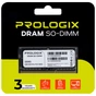 Модуль пам'яті для ноутбука SoDIMM DDR3 8GB 1600 MHz Prologix (PRO8GB1600D3S) - зменшене зображення 4