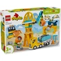 Конструктор LEGO DUPLO Town 3-в-1 Будівельний майданчик і техніка (10476) - зменшене зображення 1