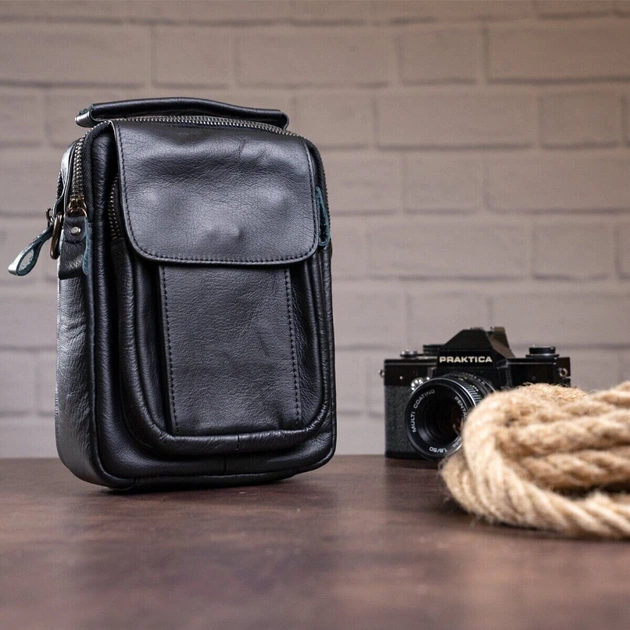 Сумка Vintage Чорна (14816) - зображення 5