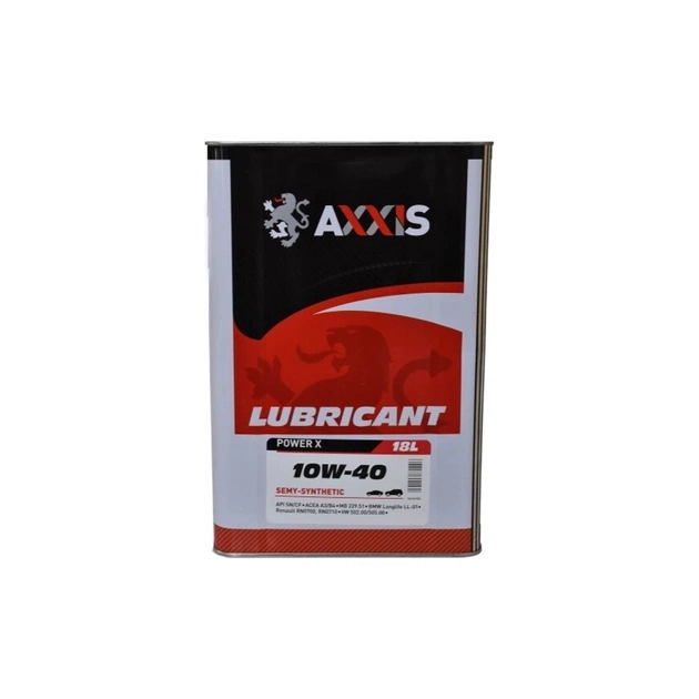 Моторное масло AXXIS 10W-40 Power Х 18л (AX-2035) - изображение 1