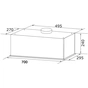 Вытяжка кухонная GRANADO Palamos 4713-1200 Black glass (GCH4713120011) - уменьшенное изображение 8