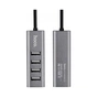 Концентратор HOCO USB 2.0 to 4xUSB Line machine HB1 Tarnish (6957531038139) - зменшене зображення 3