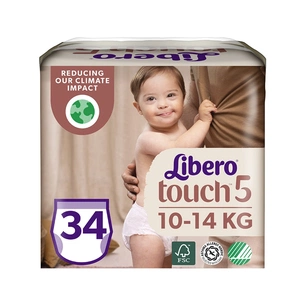 Підгузки Libero Touch 5 10-14 кг 34 шт (7322541092003) зображення 1
