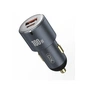Зарядний пристрій XO CC47 1 USB 65W + 1 Type-C PD 35W (100W) Black (XO-CC47-BK) - зменшене зображення 3