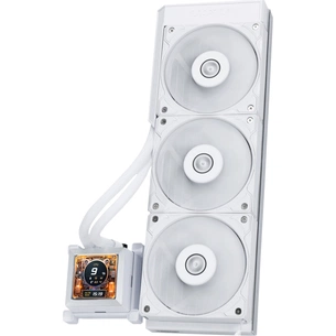 Система рідинного охолодження Lian Li HydroShift LCD 360S, White (G89.GHSLCD36SW.00) зображення 1