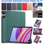 Чохол до планшета BeCover Smart Case Xiaomi Redmi Pad Pro 12.1'' Dark Green (711300) - зменшене зображення 9