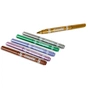 Фломастери Crayola Metallic, 6 шт (58-8828) - зменшене зображення 3