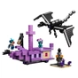 Конструктор LEGO Minecraft Дракон Енду і Корабель Краю (21264) - зменшене зображення 2