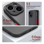 Чохол до мобільного телефона Armorstandart Frosted Matte Samsung S23FE 5G Black (ARM69714) - зменшене зображення 3