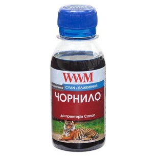 Чорнило WWM Canon/HP/Lexmark 1000г Cyan Water-soluble (U06/C-4) зображення 1