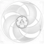 Кулер до корпусу Arctic P14 PWM PST (ACFAN00221A) - зменшене зображення 2