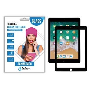 Скло захисне BeCover Apple iPad 9,7 2018 Black (703737) зображення 1