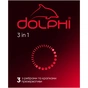 Презервативи Dolphi 3 in 1 3 шт. (4820144770579) - зменшене зображення 1