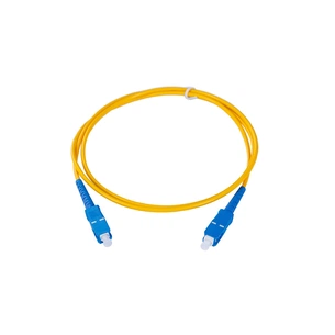 Оптичний патчкорд Cor-X SC/UPC-SC/UPC SingleMode Simplex 1м (OFPC-SC/UPC-SC/UPC-1-Flex) зображення 1