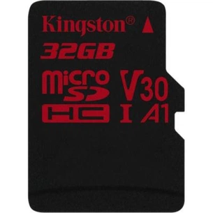 Карта пам'яті Kingston 32GB microSDHC class 10 UHS-I U3 (SDCR/32GBSP) зображення 1