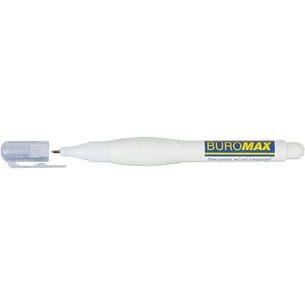 Коректор Buromax ручка 5 мл, спиртова основа, металевий наконечник (BM.1058) изображение 1