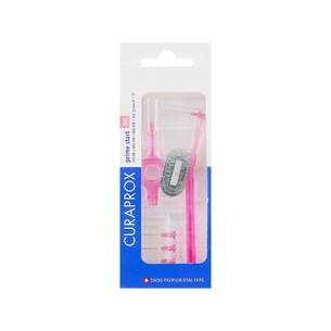 Щітки для міжзубних проміжків Curaprox Prime Start CPS 08 D 0.8 - 3.2 мм 5 шт. + 2 тримачі (7612412427769) зображення 1