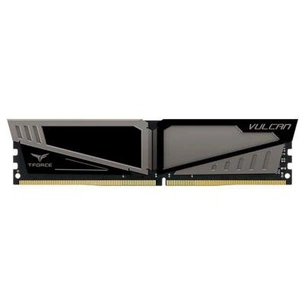 Модуль пам'яті для комп'ютера DDR4 4GB 2400 MHz T-Force Vulcan Gray Team (TLGD44G2400HC1401) зображення 1