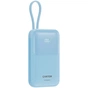 Батарея універсальна Canyon 10000mAh OnPower 101 PD/22.5W built-in cable Blue (CNS-CPB101BL) - зменшене зображення 3