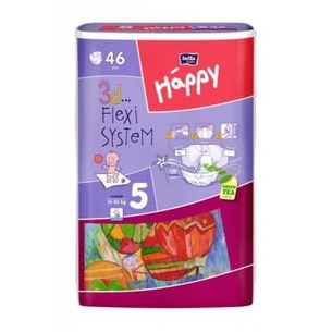 Підгузки Bella Baby Happy Junior 12-25 кг 46 шт (5900516601089) зображення 1