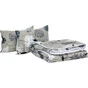 Ковдра MirSon Набір Tencel Зима №3697 Print Line Montane + 2 подушки середні 200х220+2х50х70 (2200004848280) - зменшене зображення 1