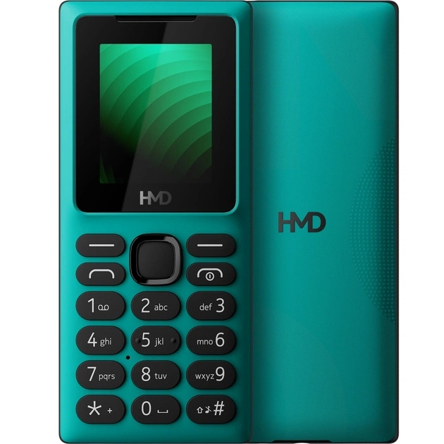 Мобільний телефон HMD 100 DS Teal - зображення 1