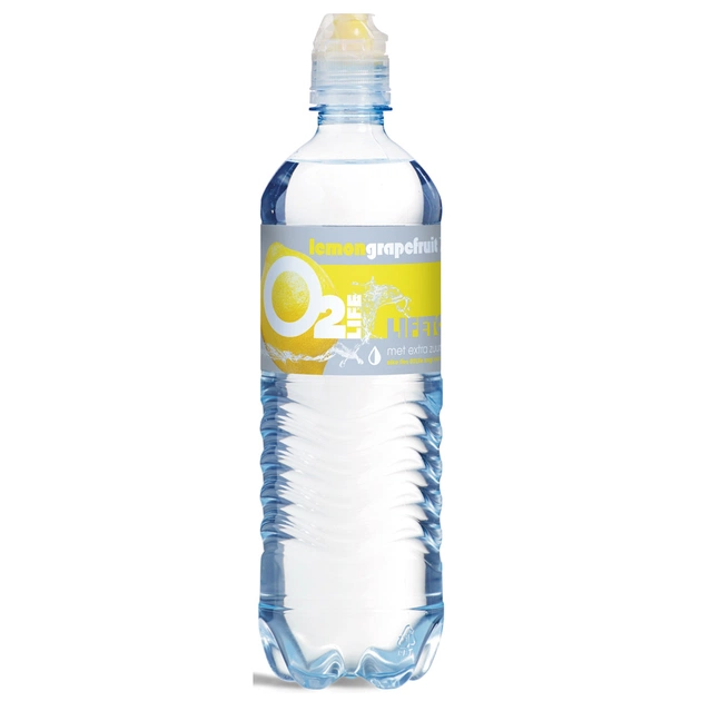 Мінеральна вода O2 Life Lemon Grapefruit 750 мл (8718104460201) - зображення 1