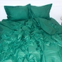 Підковдра MirSon Satin Stripe 30-0017 Green 175х210 см (2200005254233) - зменшене зображення 1