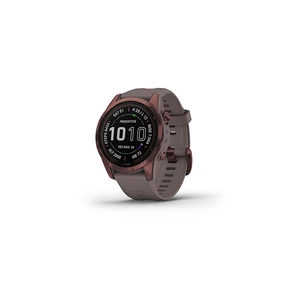 Смарт-годинник Garmin fenix 7S Sapphire Sol, Dark Bronze Ti w/ Shale Gray Band, GPS (010-02539-29) зображення 1