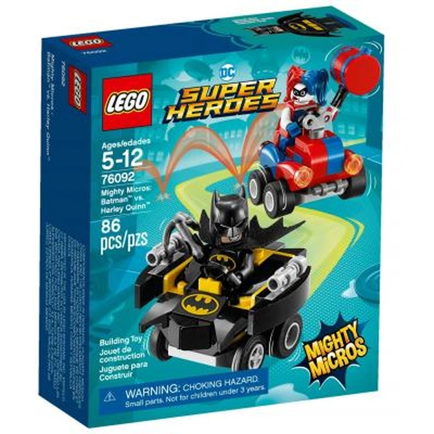 Конструктор LEGO Super Heroes Mighty Micros: Бетмен проти Харлі Квін (76092) - изображение 1