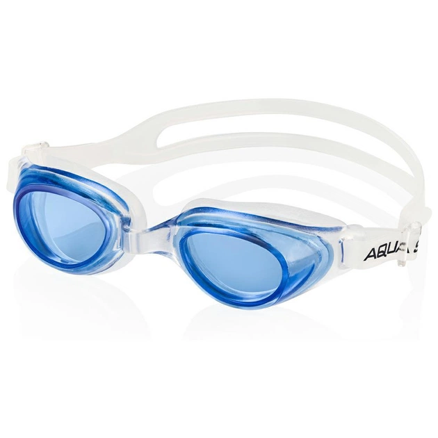 Очки для плавания Aqua Speed Agila 066-61 синій, прозорий OSFM (5908217629319) - изображение 1