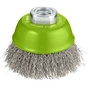 Щітка для електроінструменту Bosch Professional чашкова, нержавіюча 75мм, 0.3мм, M14 (2.608.622.102) - зменшене зображення 1