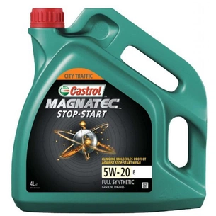 Моторна олива Castrol MAGNATEC STOP-START 5W-20 E 4л (CS 5W20 M SS 4L) зображення 1