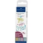 Лайнер Faber-Castell набір капілярних ручок металіків Pitt Artist Pen Metallic M (1,5 мм) 4 кольори (28940) - зменшене зображення 1