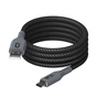 Дата кабель USB 2.0 AM to USB-C 1.0m Magnetic 3A black Armorstandart (ARM75514) - зменшене зображення 2