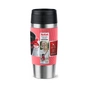 Термокружка Tefal Travel Mug Classic Twist, 360мл, нержавіюча сталь, кораловий (N2024410) - уменьшенное изображение 2
