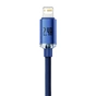Кабель Baseus Crystal Shine USB - Lightning (M/M), 2.4A, 2 м Blue (CAJY000103) - уменьшенное изображение 2