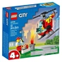 Конструктор LEGO City Пожежний гелікоптер 53 деталі (60318) - зменшене зображення 1