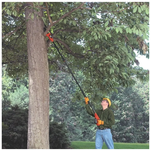 Кущоріз Black&Decker висоторіз, 18V,2Ah, штанга 150-244 см, довжина шини 20 см (GPC1820L20) - picture 7